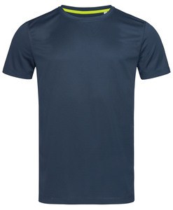 Stedman STE8400 - T-shirt Set-in Mesh Active-Dry SS for him Marina Blue