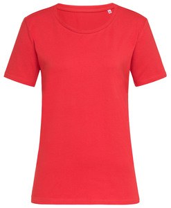 Stedman STE9730 - T-shirt Crewneck Relax SS for her Scarlet Red