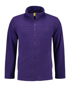 Lemon & Soda LEM3355 - Polar Fleece Cardigan for him Purple