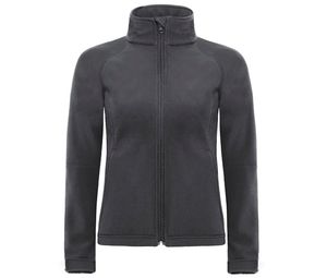 B&C BC660 - Hooded Soft-Shell Women Dark Grey