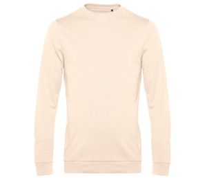 B&C BCU01W - Round Neck Sweatshirt # Pale Pink