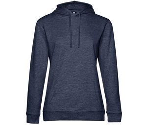 B&C BCW04W - Hooded sweatshirt # woman