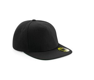 Beechfield BF660 - Original flat peak snapback Black / Black