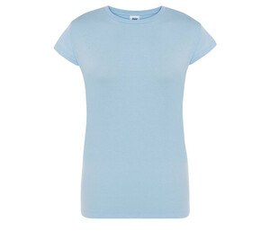 JHK JK150 - Women 155 round neck T-shirt  Sky Blue