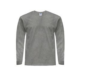 JHK JK175 - Pitkähihainen t-paita 170 Mixed Grey