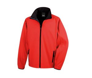 Result RS231 - Mens Printable Soft-Shell Jacket Red / Black