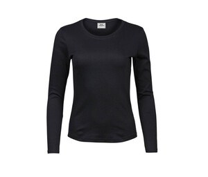 Tee Jays TJ590 - Naisten pitkähihainen t-paita Black