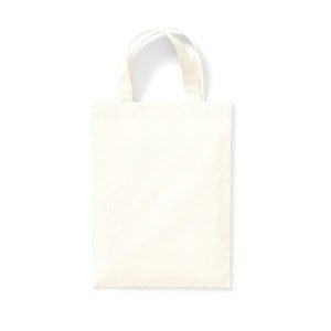 Westford mill WM103 - Small cotton bag White