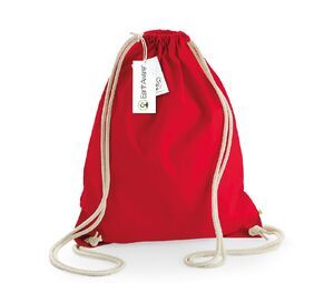 Westford Mill WM810 - EarthAware™ organic gymsac Classic Red