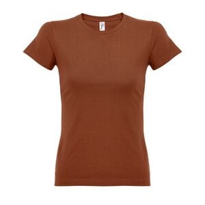 SOL'S 11502 - Imperial WOMEN Round Neck T Shirt Terracotta