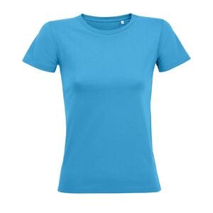 SOL'S 02758 - Regent Fit Women Round Collar Fitted T Shirt Aqua