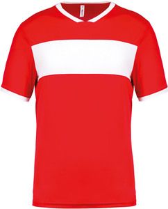 Proact PA4000 - Adults' short-sleeved jersey Sporty Red / White