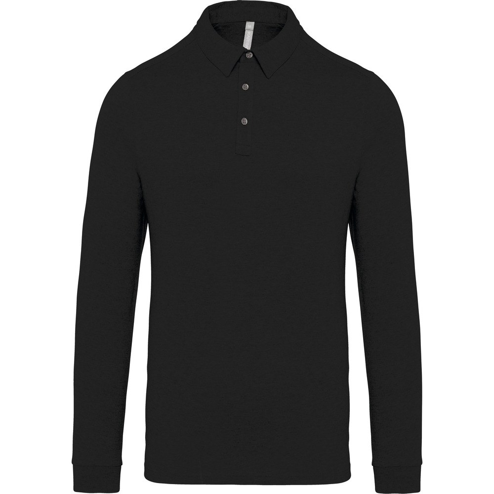 Kariban K264 - Men's long sleeved jersey polo shirt