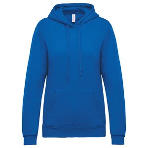 Kariban K473 - Ladies’ hooded sweatshirt Light Royal Blue