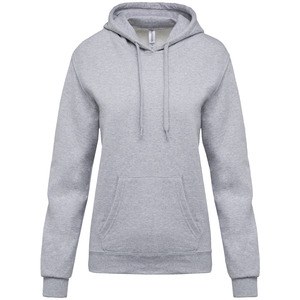 Kariban K473 - Ladies’ hooded sweatshirt Oxford Grey