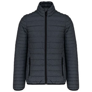 Kariban K6120 - Men's lightweight padded jacket Marl Dark Grey