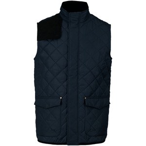 Kariban K6124 - Men's quilted bodywarmer Navy / Black