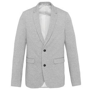 Kariban K6132 - Men’s knit jacket Light Grey Heather