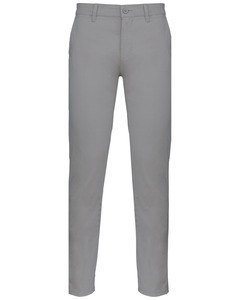 Kariban K740 - Men's chino trousers Fine Grey