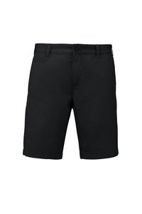 Kariban K752 - Men's washed effect bermuda shorts Washed Charcoal