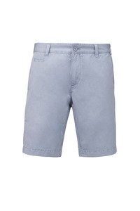 Kariban K752 - Men's washed effect bermuda shorts Washed Smoky Blue