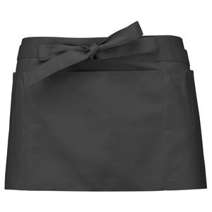 Kariban K896 - Polycotton short apron dark grey