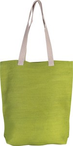 Kimood KI0229 - Juco shopper bag Lime Green