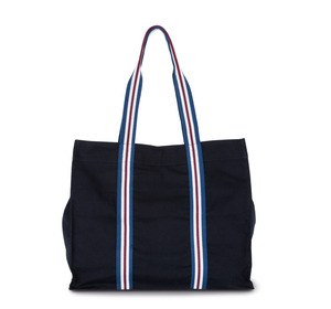 Kimood KI0279 - Fashion shopping bag in organic cotton Night Navy