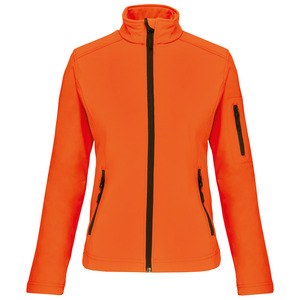 Kariban K400 - LADIES' SOFTSHELL JACKET Fluorescent Orange