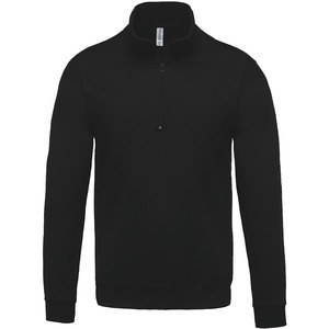 Kariban K478 - Zip neck sweatshirt Black