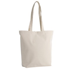 Kimood KI0252 - Organic cotton tote bag Natural