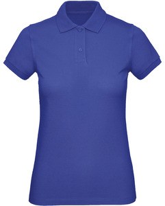 B&C CGPW440 - Ladies' organic polo shirt Cobalt Blue