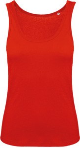 B&C CGTW073 - Ladies' organic tank top Inspire Fire Red