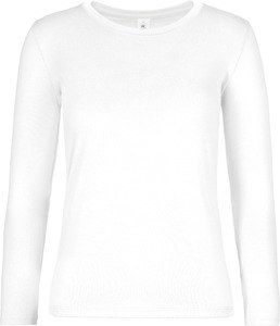 B&C CGTW08T - #E190 Ladies' T-shirt long sleeve White
