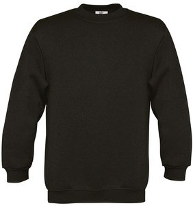 B&C CGWK680 - Kids' crew neck sweatshirt Black