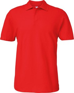 Gildan GI64800 - Softstyle Men's Double Piqué Polo Shirt Red