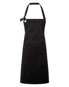 Premier PR137 - ‘Calibre’ bib apron Black