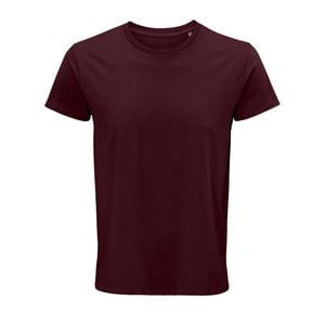 SOL'S 03582 - Crusader Men Round Neck Fitted Jersey T Shirt Burgundy