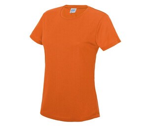 Just Cool JC005 - Neoteric ™ Women's Breathable T-Shirt Electric Orange