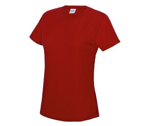 Just Cool JC005 - Neoteric ™ Women's Breathable T-Shirt Fire Red