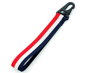 Bag Base BG1000 - Brandable Key Clip Red / White / Navy