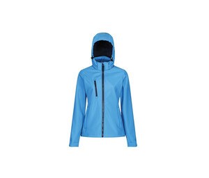Regatta RGA702 - Women's softshell jacket with hood French Blue/Navy