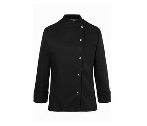 Karlowsky KYJF3 - Larissa women's chef's jacket Black
