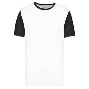 Proact PA4023 - Aikuisten Bicolour lyhythihainen t-paita White / Black
