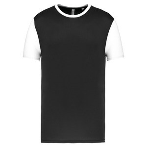 Proact PA4023 - Aikuisten Bicolour lyhythihainen t-paita Black / White