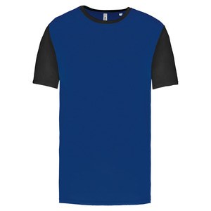 Proact PA4023 - Aikuisten Bicolour lyhythihainen t-paita Dark Royal Blue / Black