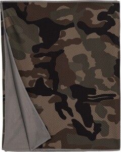 Proact PA578 - Refreshing sports towel Olive Camouflage