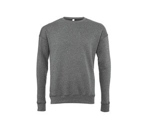 Bella+Canvas BE3945 - Unisex round neck sweatshirt Deep Heather