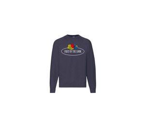 FRUIT OF THE LOOM VINTAGE SCV260 - Unisex round neck sweatshirt with Fruit of the Loom logo Deep Navy