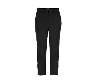 CRAGHOPPERS CEJ002 - Pantalon polycoton femme en polyester recyclé Black